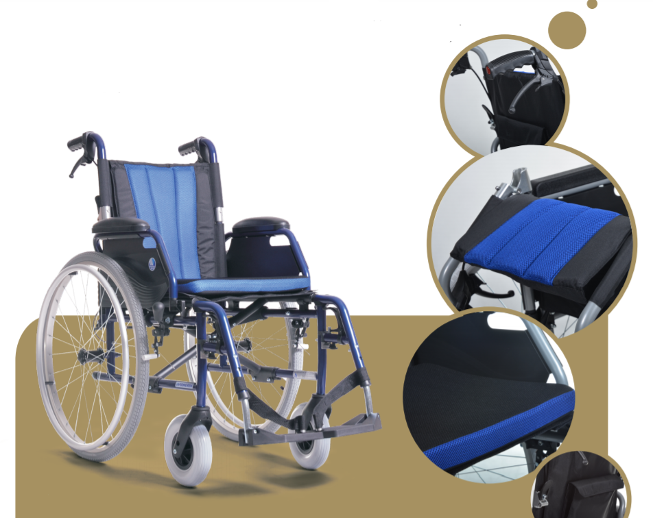 Wózek inwalidzki standardowy